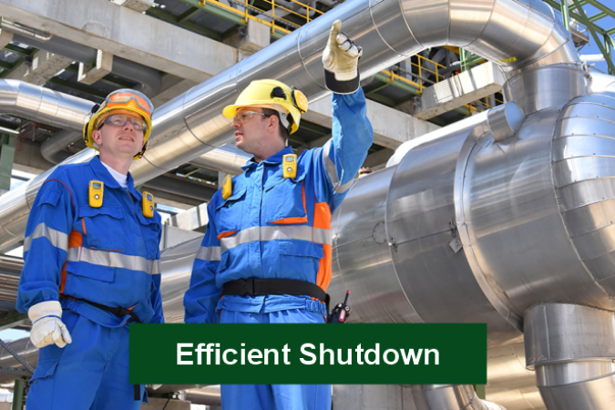 Managing Efficient Shutdown